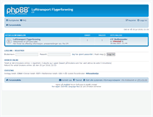 Tablet Screenshot of ltf.flyger.no